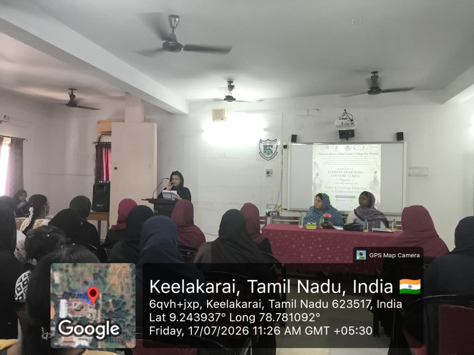 A One Day Seminar On ROLE OF COSTUME DESIGNER IN FASHION INDUSTRY