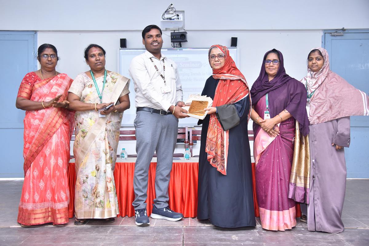 Seminar on " From Nature to Novelty:Emerging Trends in Value Addition of Natural Products for Sustainable Health and Nutrition" 