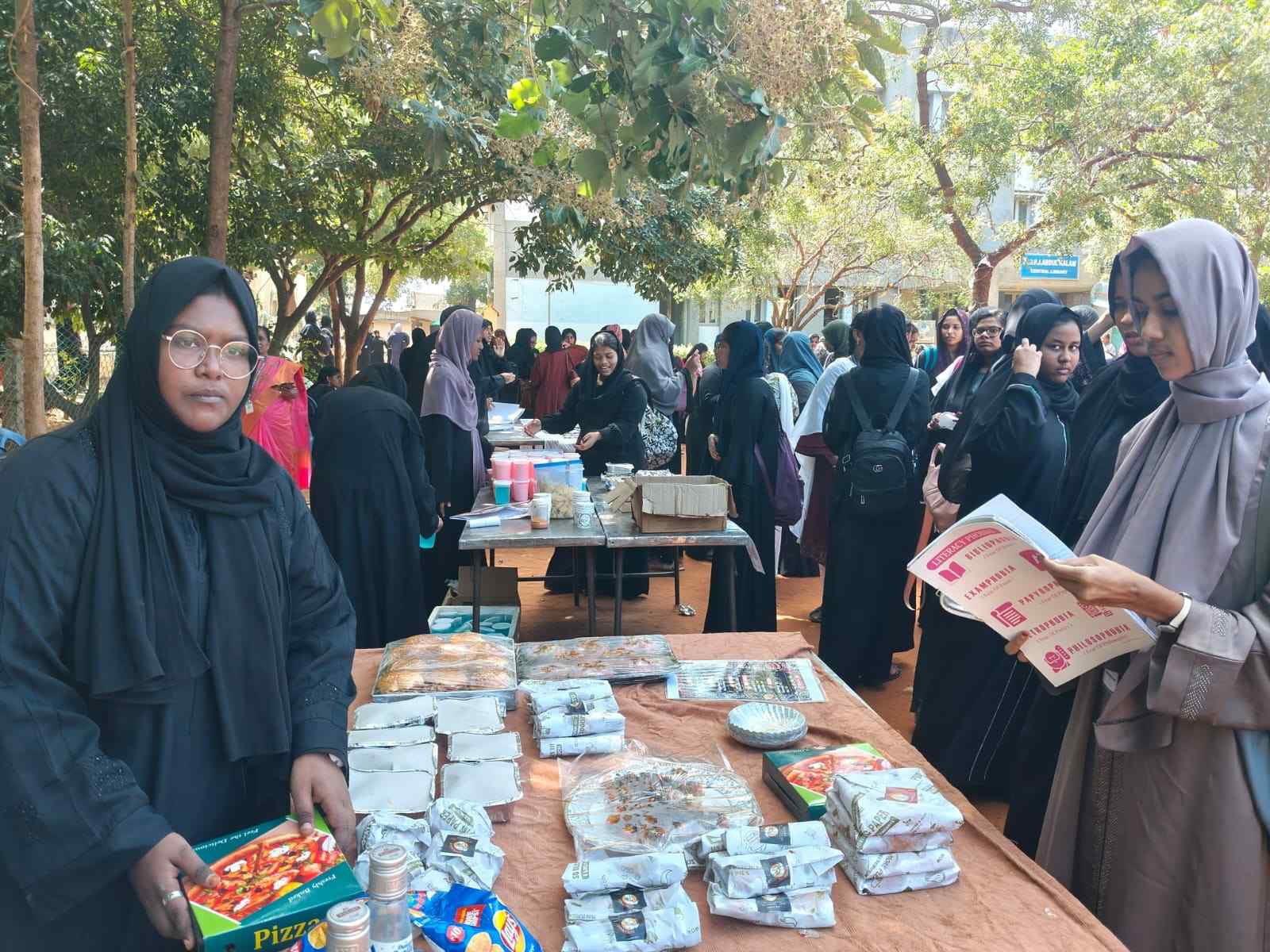 Student Entrepreneurial Stalls on Convocation Day