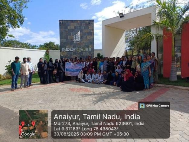 Educational Tour on Organic Farming to Nammazhvar College of Agriculture and Technology, Peraiyur